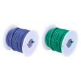 thumbnail image 1 of 14 Gauge Silicone Wire 14AWG Stranded Wire Tinned Copper Wire High Temp Wire Spool Blue/Green 7.5m/24.6ft 2pcs, 1 of 6