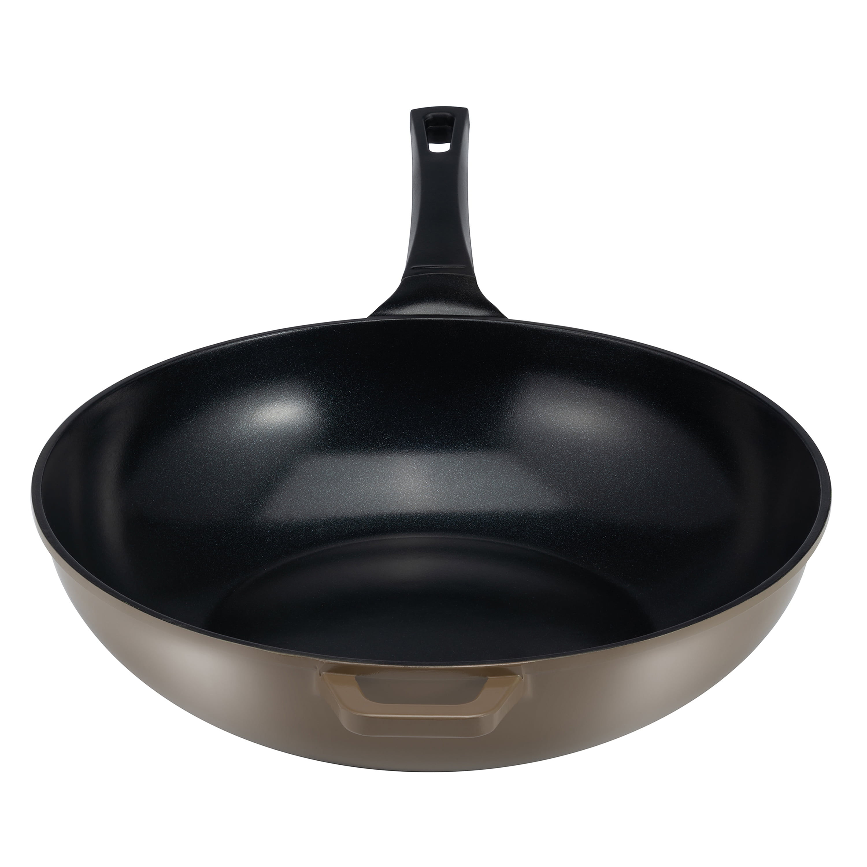  12 Green Ceramic Frying Pan by Ozeri – 100% PTFE, PFC