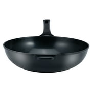 14" Green Ceramic Wok by Ozeri, with Smooth Ceramic Non-Stick Coating (100% PTFE and PFOA Free)