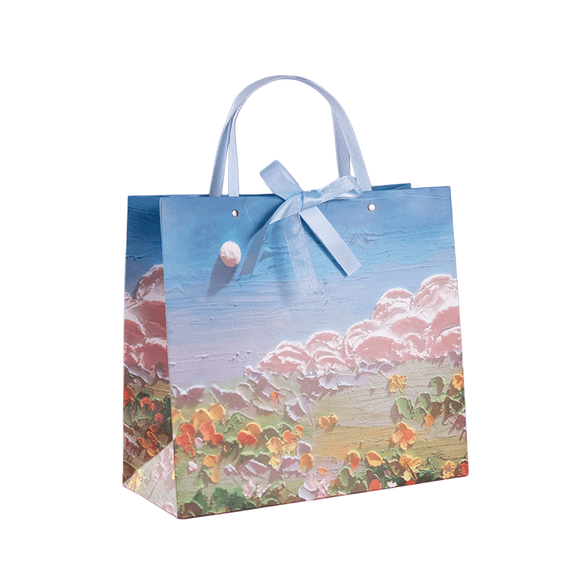 14" Happy Birthday Gift Bags with Handles Paper Present Bags for Birthday, Wedding, Mother’s Day & Special Occasion Gifts