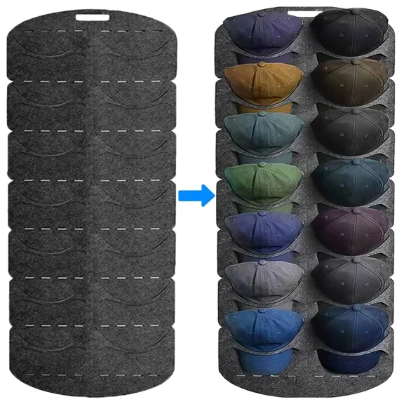 14 Hat Rack Organizer Baseball Holder Storage Hanger Door Wall Coat Caps Stands