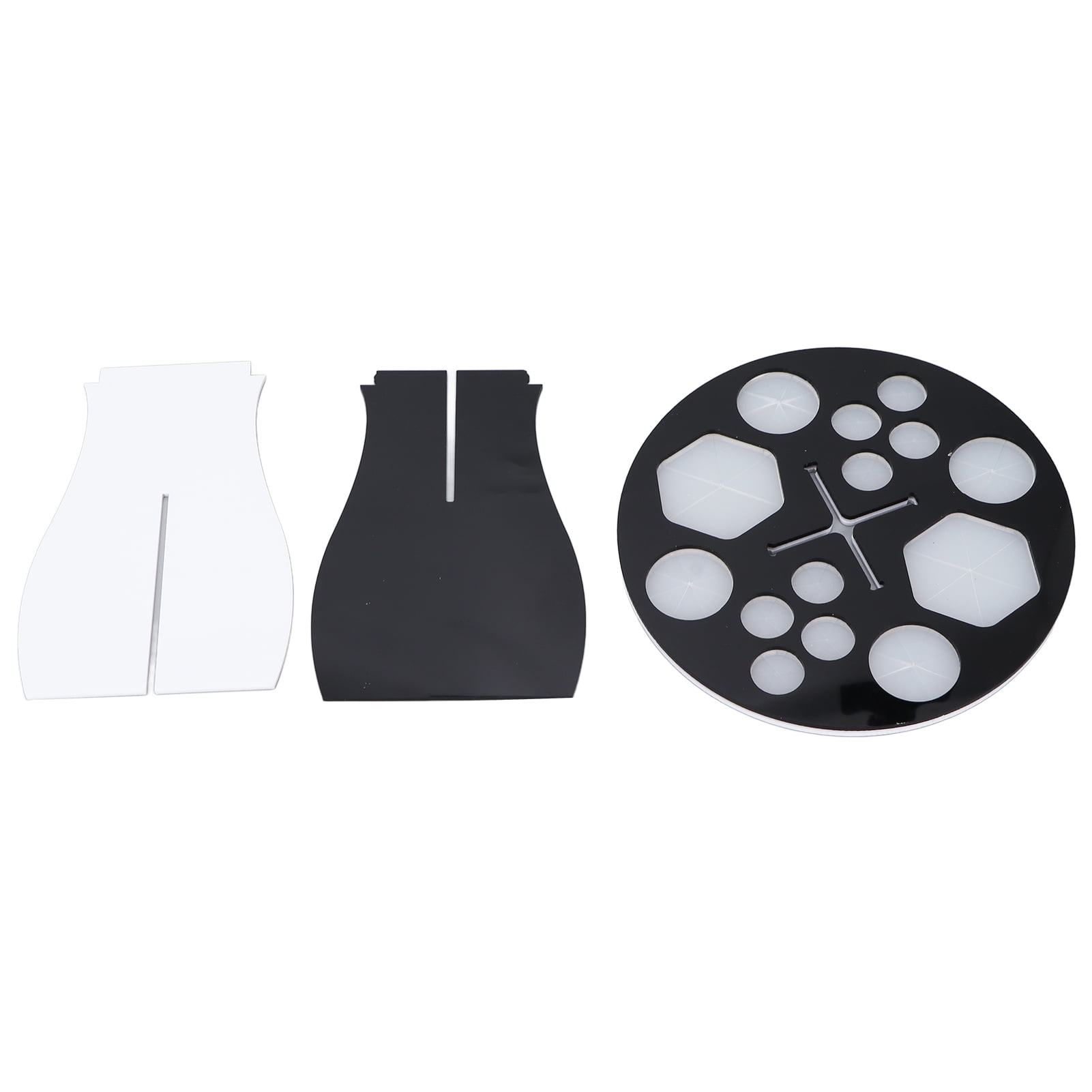 14 Holes Makeup Brush Drying Rack Detachable Round Paint Brush Drying