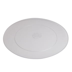 Way To Celebrate 14 Inch Clear Round Plastic Platter Party Plate