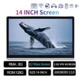 thumbnail image 1 of 14 INCH Headrest Monitor Display IPS Android 12 8G+128G Tablet Touch Screen For Car Rear Seat Player Video Dual HDMI, 1 of 11