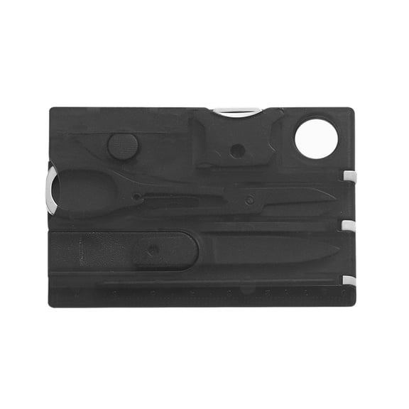 14-In-1 Card Tool Survival Card With Led Light Pocket Tools Kit For Men Dad Gifts Outdoor Camping Gadget Accessories Sturdy