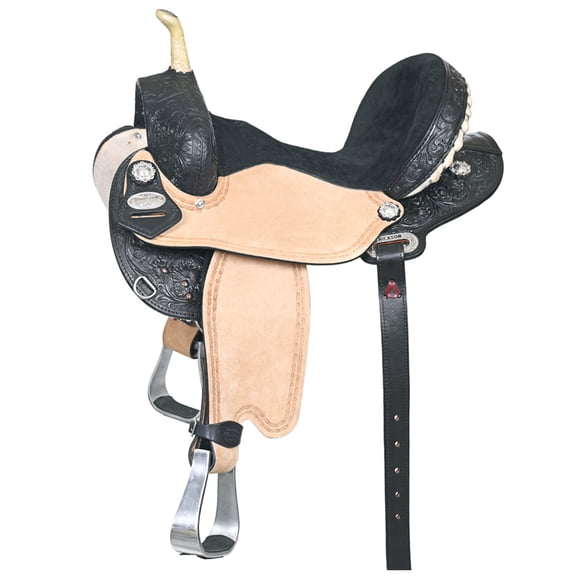 14 In Flex Tree Western Horse Saddle American Leather Trail Barrel Racing By Hilason