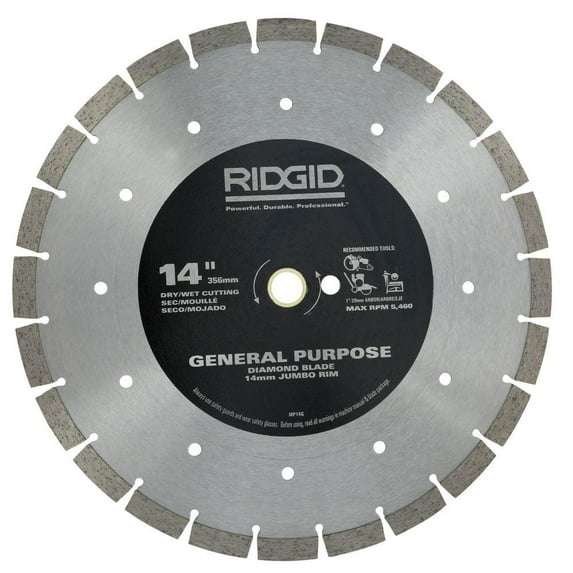 14 In. Segmented High-Rim Diamond Blade