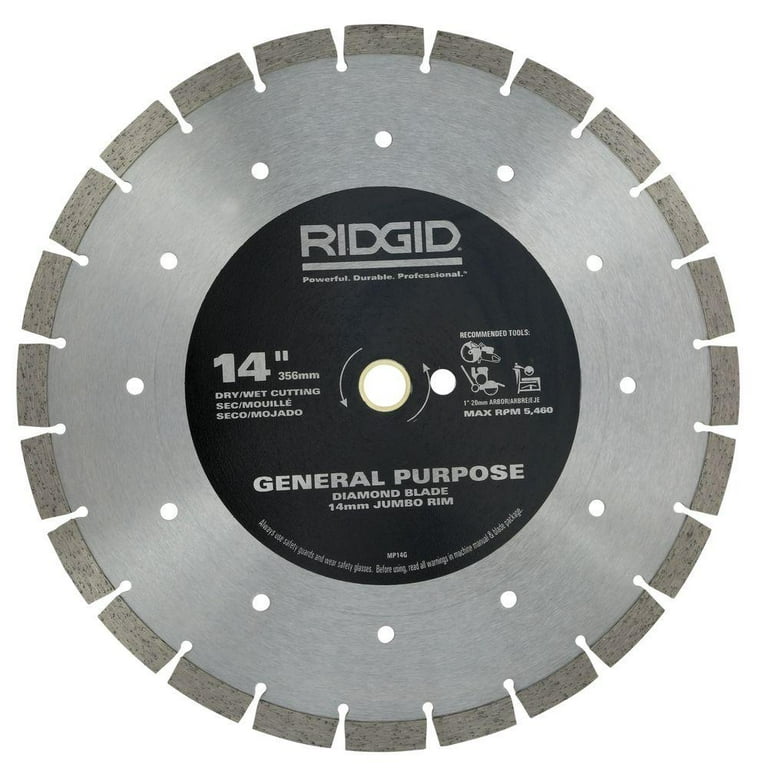 14 in. Segmented High-Rim Diamond Blade 14 in. Segmented High-Rim Diamond Blade