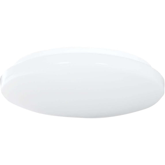 Luxrite 14 In. LED Flush Mount Light Fixture - Color Temperature Selectable, Dimmable - White