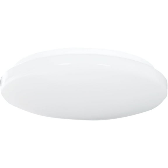 Luxrite 14 In. LED Flush Mount Light Fixture - Color Temperature Selectable, Dimmable - White
