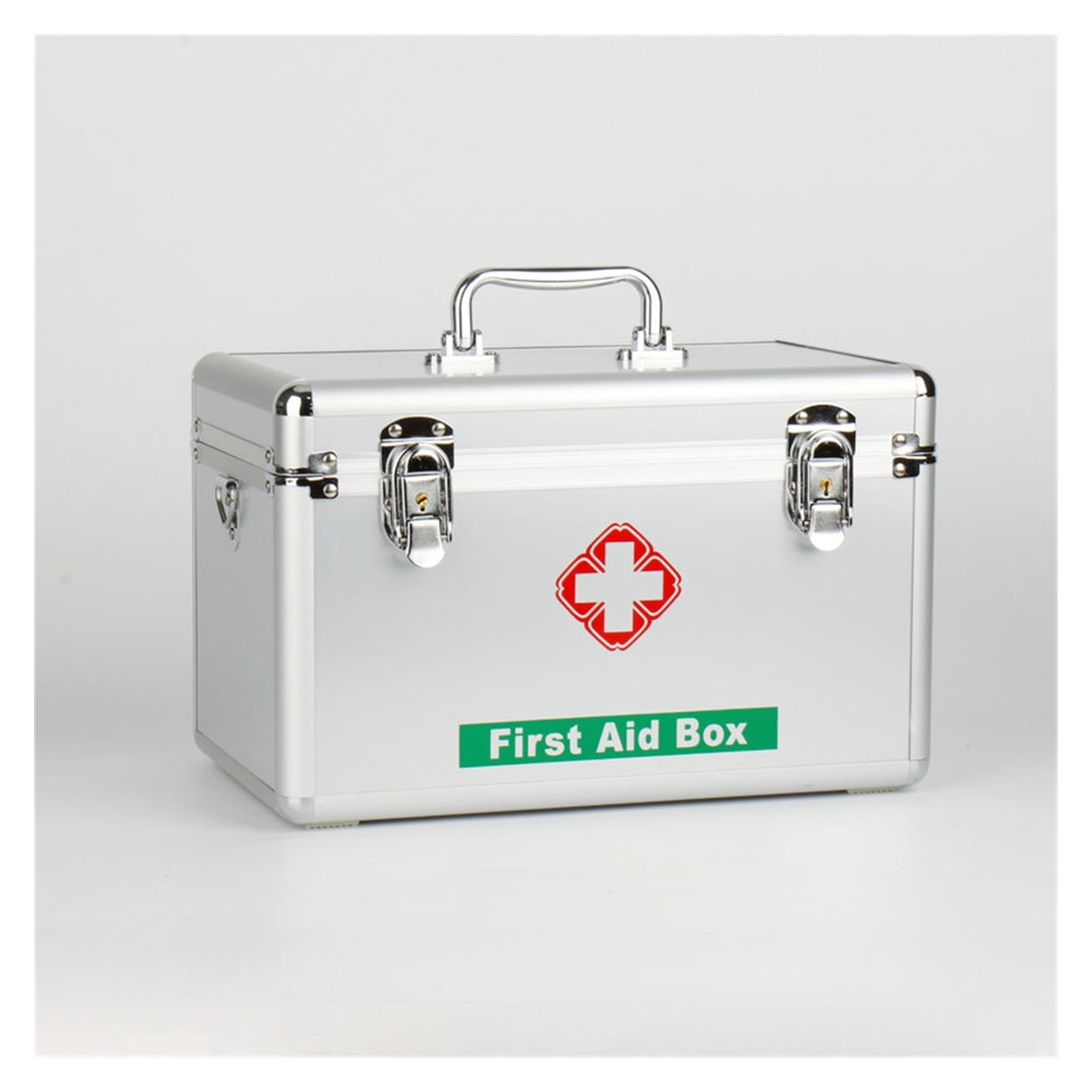14 Inch Aluminum Alloy Medicine Box Home First Aid Kit Children First ...