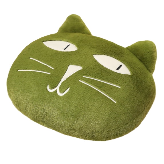 14 Inch Cartoon Soft Cat Plush Toy Seat Cushion for Comfortable Support, Premium Decorative Accent Pillow and Stuffed Animal Body Pillow