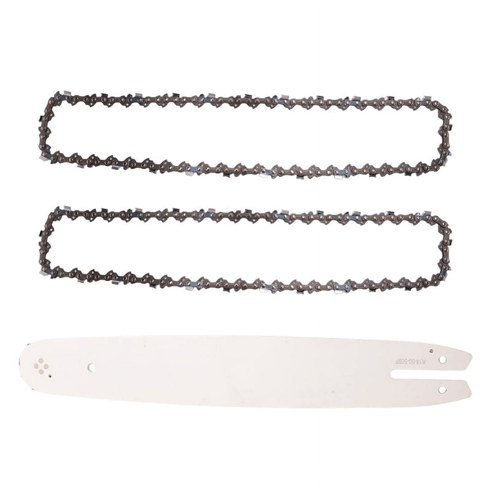 14 Inch Chain Saw Guide Bar with 2Pcs Chains for 017 MS170 MS171 MS170