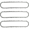thumbnail image 1 of 14 Inch Chainsaw Chain 3/8" LP Pitch, .050" Gauge, 52 Drive Links Fits Husqvarna 120, Echo CS-310, Ryobi RY3714 and More- S52 (3 Chains), 1 of 7