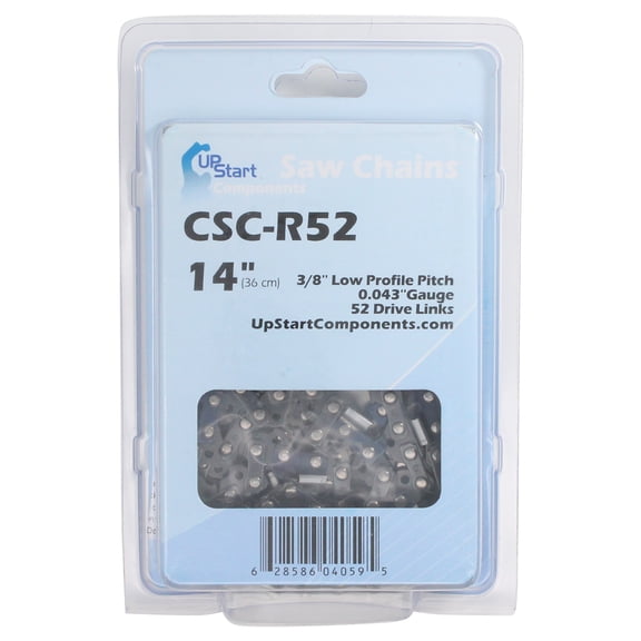 14-Inch Chainsaw Chain Replacement for Makita EA3500SRDB - (14", 3/8", .043", 52 Drive Links)