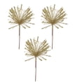 thumbnail image 1 of 14 Inch Christmas Tree Picks and Sprays,Gold Glitter Firecracker Tassel Branch Bouquet, Floral Christmas Tree Filler Decor for Christmas Tree Vase Party Wedding, 1 of 6