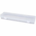 thumbnail image 1 of 14 Inch Clear Plastic Storage Box - Transparent PP Small Parts Organizer with Lid, Portable Tool Box for Paintbrushes Screws Craft Supplies, Stackable, 1 of 9