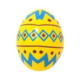 thumbnail image 1 of 14 Inch Easter Inflatable Outdoor Decorations Easter Inflatables Eggs Yard Decor Kids Toys Colorful Eggs Inflatable Easter Eggs Ornaments for Party Yellow, 1 of 2