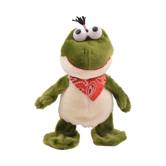 14 Inch Electric Plush Toy Interactive Animated Stuffed Animal Soft Cuddly Electronic Pet for Kids Toddler Birthday Gift Early Learning Fun Sensory Play