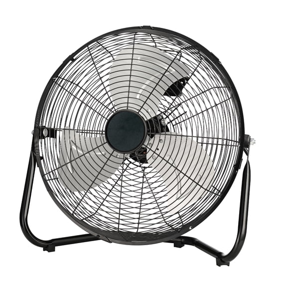 14 Inch Floor Fan, 3-Speed All Metal Fan with Adjustable Tilt, Portable Cradle Floor Fan for Indoor Use