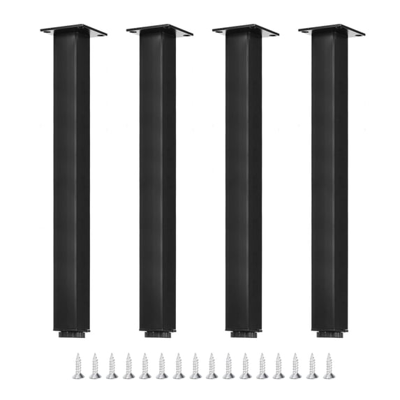 14 Inch Furniture Leg, Adjustable Table Legs, Metal Cabinet Legs Extension for Table, Sofa,Set of 4