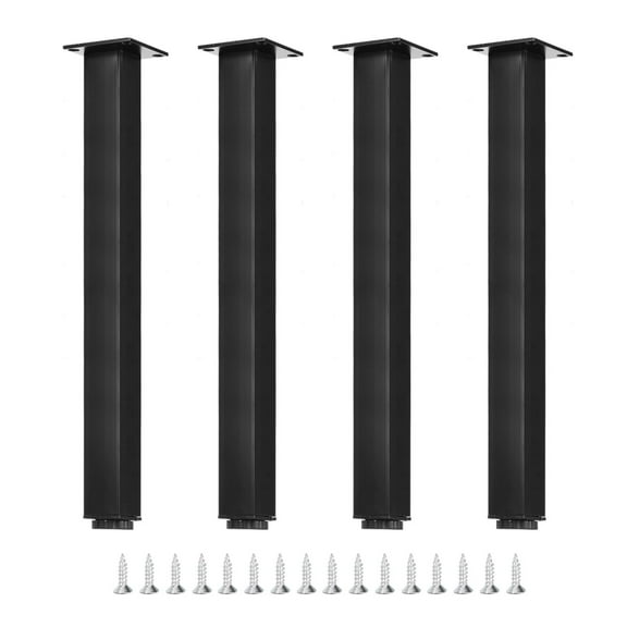 14 Inch Furniture Leg, Adjustable Table Legs, Metal Cabinet Legs Extension for Table, Sofa,Set of 4