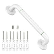 14 Inch Grab Bars for Shower, ZUEXT Bath Grab Bar with Anti-Slip Grip and Safety Luminous Circles, Stainless Steel Bathroom Safety Handrail Support, Safety Bar Handle for Disabled Elderly Pregnant