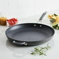 thumbnail image 1 of 14 Inch Hard Anodized Nonstick Fry Pan with Helper Handle - Dishwasher Safe, 1 of 11