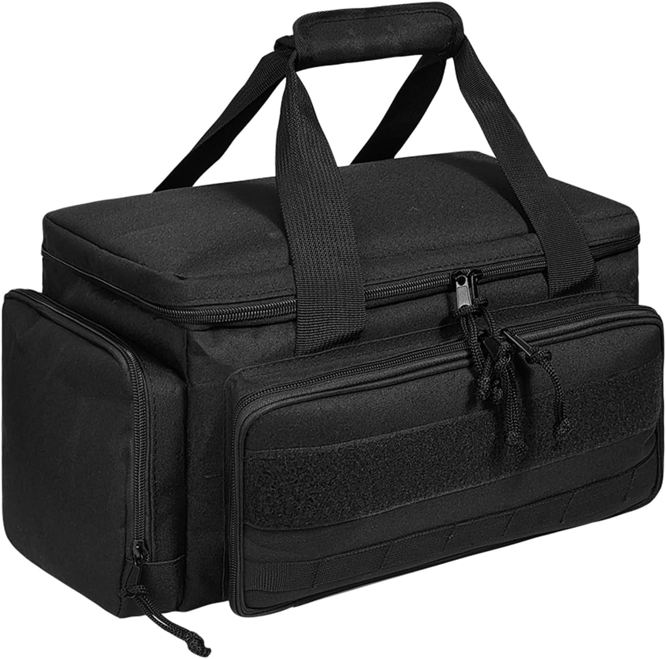 14-Inch Heavy-Duty Canvas Tool Bag for Men Nonslip Thick Padded Base Multifunctional Work Bag for Mechanics Craftsmen Electricians Carpenters