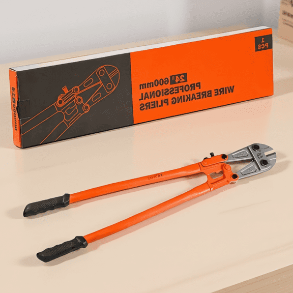 14-Inch Heavy-Duty Mini Bolt for Fence Wire, Chain, Screws and Rivets with Rubber Grip Handles