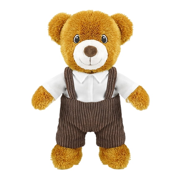 14 Inch Hugging Bear Plush Toy Soft Cuddly Stuffed Animal for Comfort, Ultra Soft Premium Fabric, Decorative Nursery Accents, Birthday Gift Idea