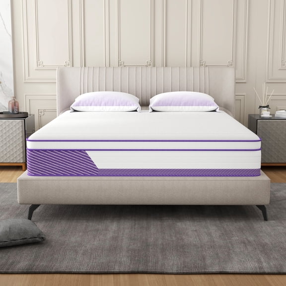 14 inch Hybrid Mattress Memory Foam Coil Twin Medium Mattresses Comfort Support Breathable Sleep