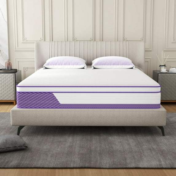 14 inch Hybrid Mattress Memory Foam Coil Twin Medium Mattresses Comfort Support Breathable Sleep