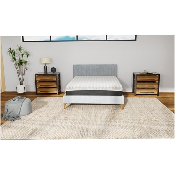 14 Inch King Copper Gel Memory Foam Hybrid Mattress, Plush Feel, Cool Sleep with Edge Support, Motion Isolation, CertiPUR-US Certified