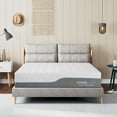 thumbnail image 1 of 14 Inch King Firm Mattress with Luxurious Ice Silk Cover, Cooling Green Tea/Gel Memory Foam Bed Mattress, Medium Firm to Firm Bamboo High Density Mattress for Back Pain, CertiPUR-US, in USA, 80"x76", 1 of 8