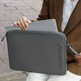 thumbnail image 1 of 14 Inch Laptop Bag Waterproof Shockproof Computer Sleeve Double Layer Storage Scratch Resistant Carrying Case for Laptop Tablet Work Travel Business Office Daily Use, 1 of 9