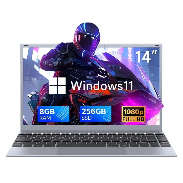 RNRUO 14.1 inch Windows 11 Pro Business Laptop, 8GB RAM, 256GB SSD, 2.64 GHz Intel Pentium J3710, 1920x1080 FHD WiFi 5 BT5.0, Gray - Walmart.com RNRUO 14.1 inch Windows 11 Pro Business Laptop, 8GB RAM, 256GB SSD, 2.64 GHz Intel Pentium J3710, 1920x1080 FHD WiFi 5 BT5.0, Gray - Walmart.com
