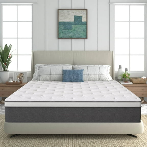 lemontalking 14 Inch Mattress Full Bed Size Mattress In A Box Hybrid Mattress