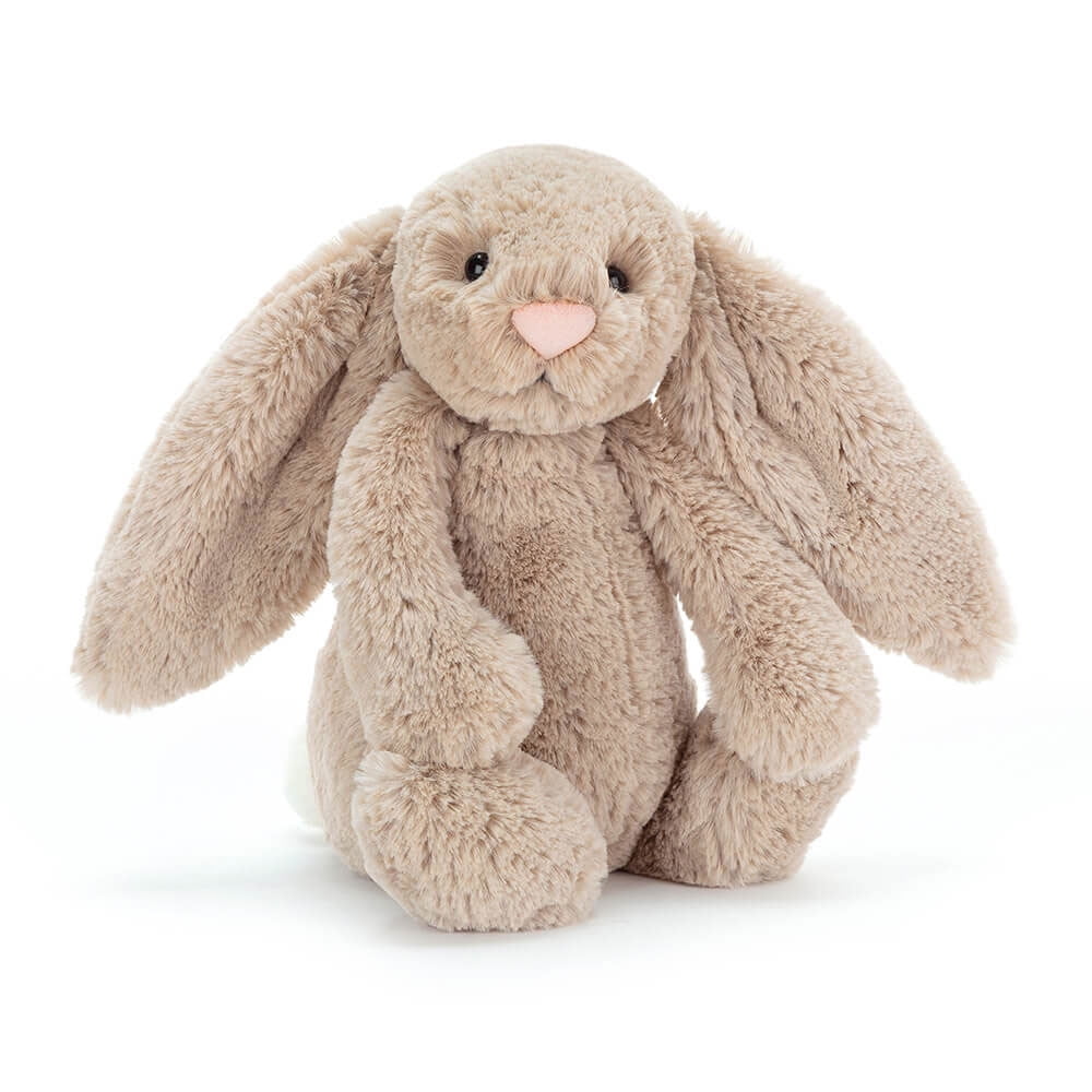14 - Inch Medium Bashful Beige Bunny by Jellycat: A Super Cute Stuffed ...