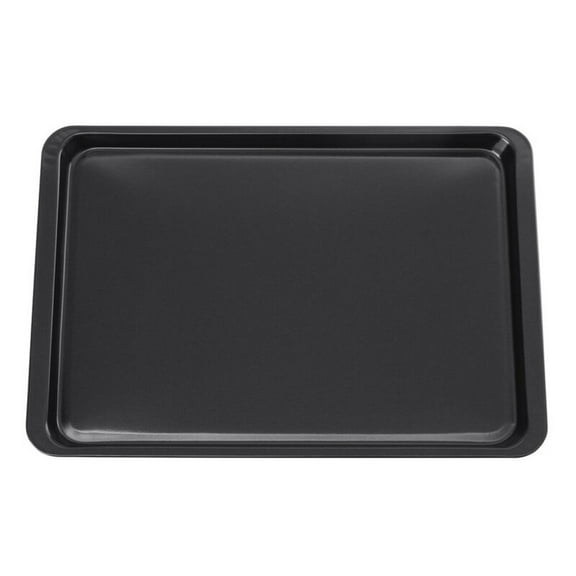 14 Inch Non-Stick Tray Carbon Bread Cake Cookies Pan Bakery Oven Black YIWEI