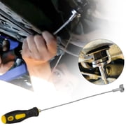14 Inch Oil Drain Plug Remover Tool, Flexible Shaft Anti Scald, Screwdriver for Mess-Free Oil Changes