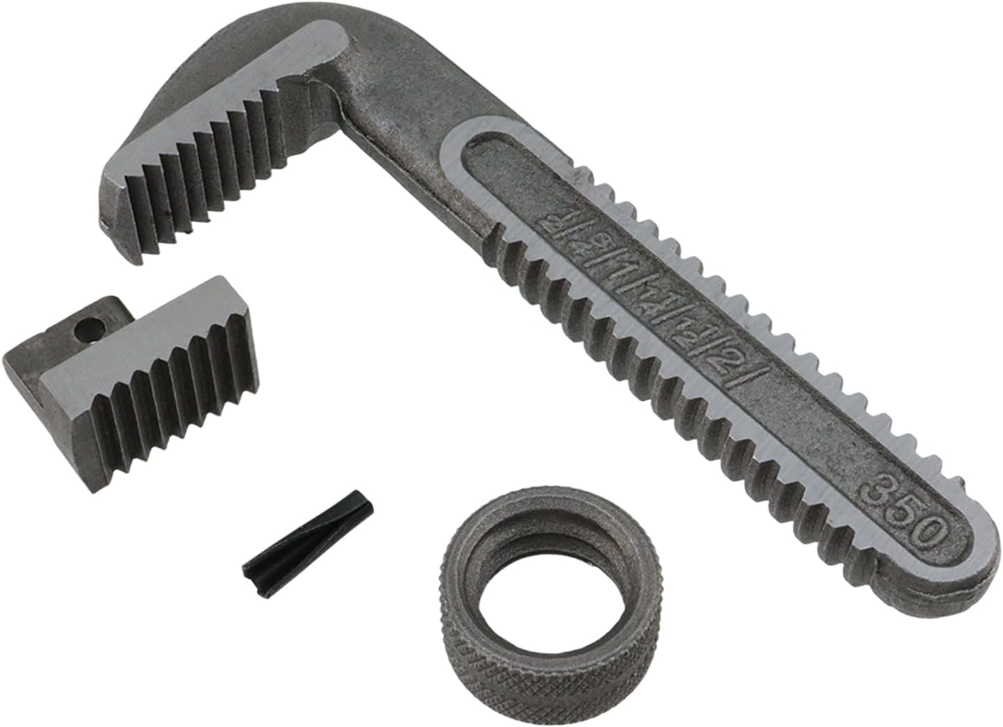 14 Inch Pipe Wrench Replacement Hook Jaw – Forged Carbon Steel Plumbing Wrench Jaw for 14" Adjustable Wrench Repair Part for Plumbing & Mechanical Tools