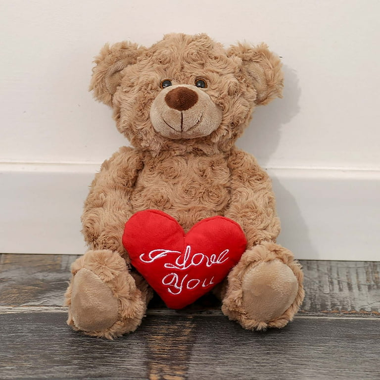 14 Inch Plush Bear Stuffed Animal Plush with I Love You Heart,Soft