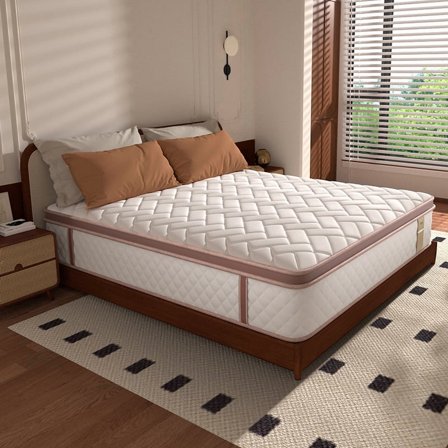 14 Inch Queen Mattress, Memory Foam and Pocket Spring Hybrid Medium Comfort Mattress in a Box,Adult