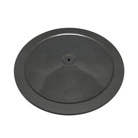 14 Inch Round Air Cleaner Top Carbon Fiber Dipped For Single Wing Nut Ford Chevy