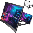 thumbnail image 1 of 14 Inch Screen Magnifier for Cell Phone, 2025 New Mobile Phone Screen Magnifier, 3D HD Mobile Magnifier Projector Screens, Foldable Phones Stand with Screens Amplifier Supports All Smartphones, 1 of 9