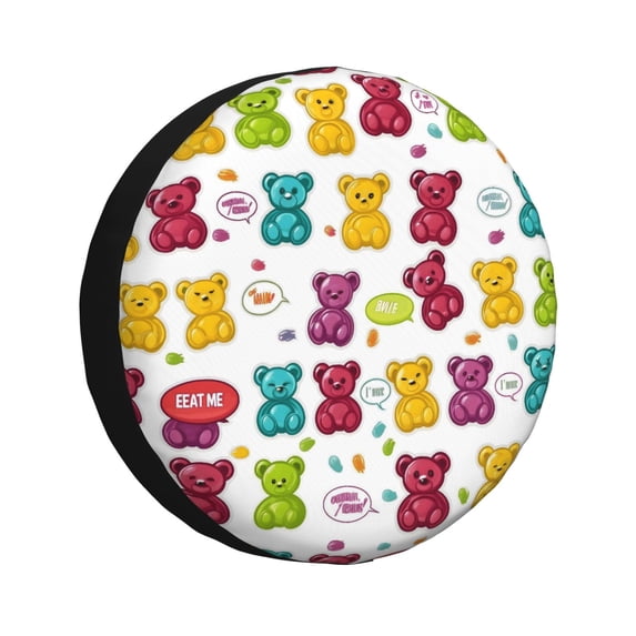 14 Inch Spare Tire Cover Waterproof Uv Resistant Universal Suv Truck ...
