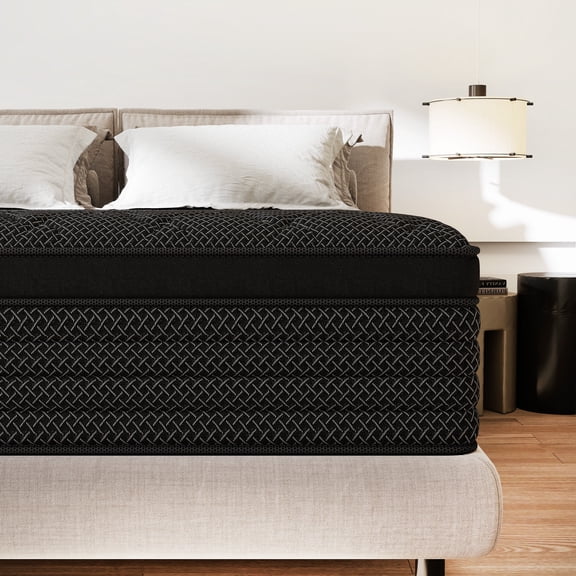 14 inch Twin Mattress, Gel Memory Foam Pocket Innerspring Hybrid Mattress In a Box Medium Firm, Adult