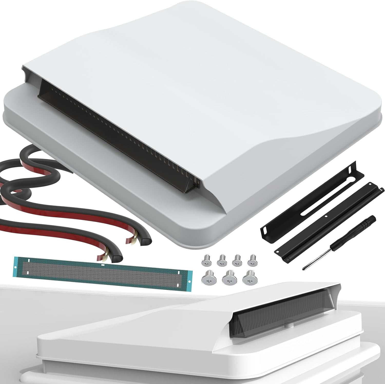 RV Roof Vent Cover, Motorhome Roof Vent Cover, 14.76 In Vent Cover Vent Lid Replacement For RV