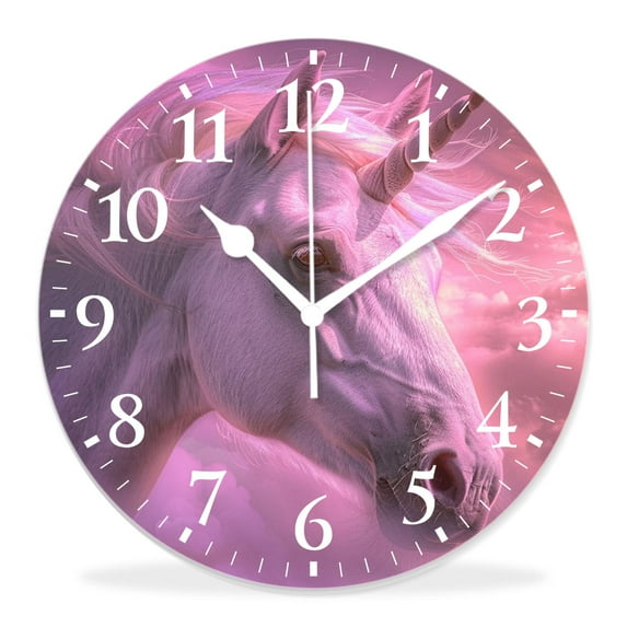 14 Inch Wall Clock Battery Operated Silent Clock Decorative for Office, Kitchen, Outdoor, Living Room,Beautiful Sky Cloud Delicate